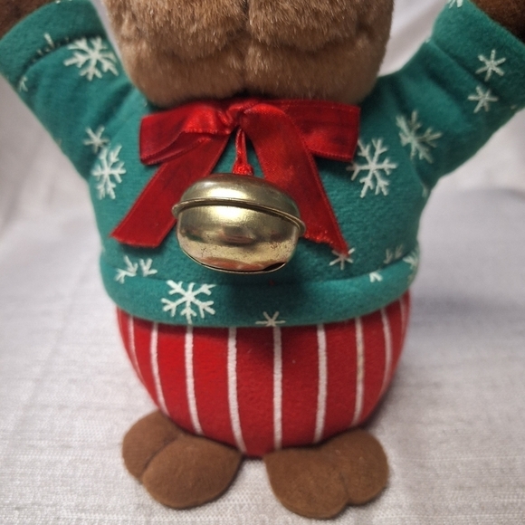 Avon Musical Shaking Reindeer Plush 1995 Christmas Holiday Battery Operated - Picture 12 of 15